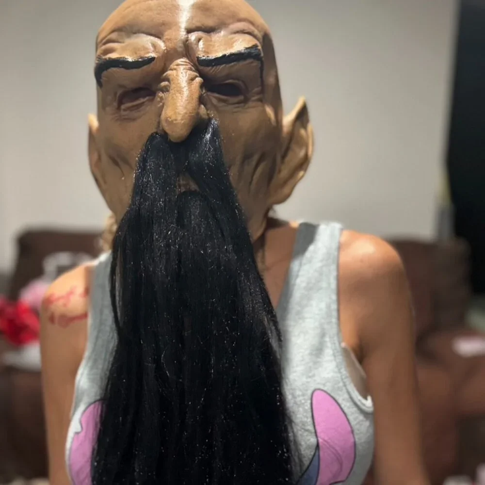 Halloween Evil Long Beard Mask